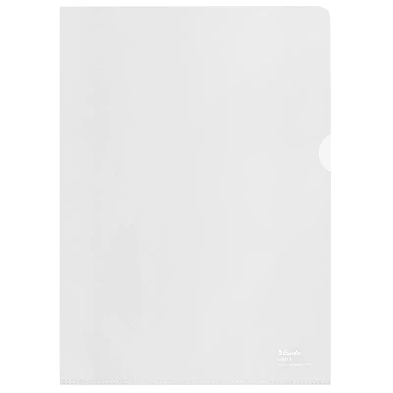 Esselte Recycle Folder A4, projektová obálka, A4, polypropylén (PP), transparentná, na výšku, 220 mm