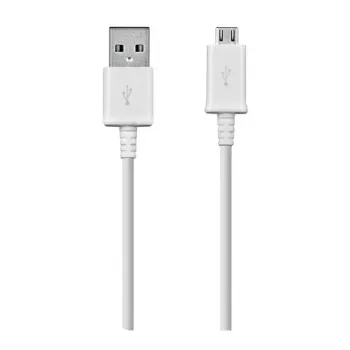 Samsung ECB-DU4AWE USB kábel 1 m USB A Micro-USB B biely