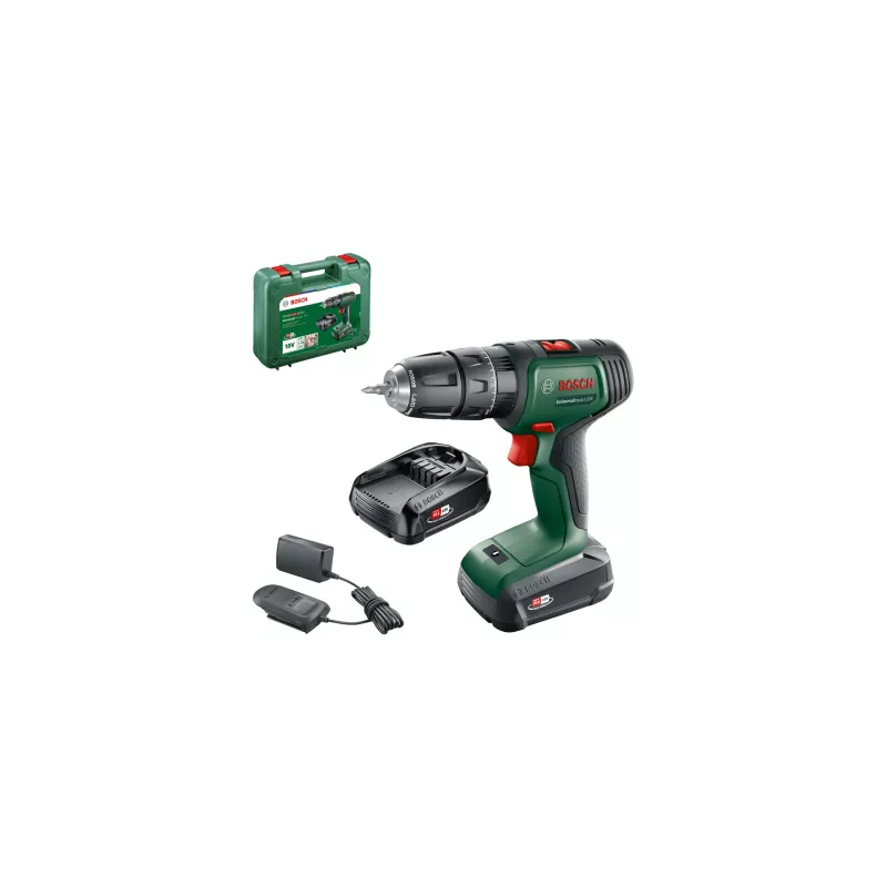 Bosch UniversalImpact 18V 1450 RPM bez kľúča 1,3 kg čierna, zelená, červená
