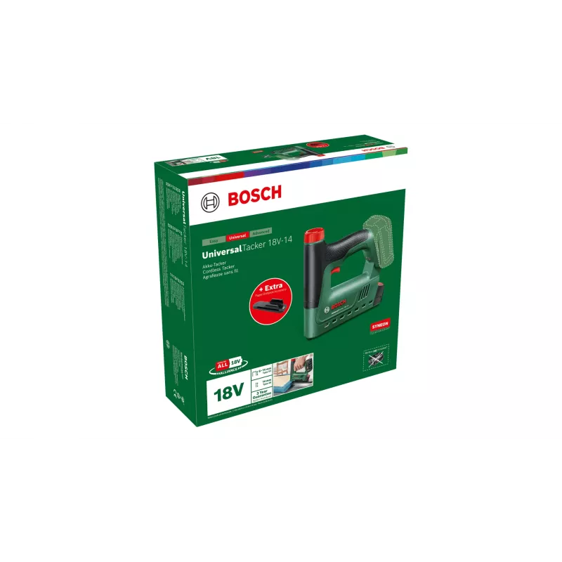 Bosch UniversalTacker 18V-14 sponkovačka/zošívačka akumulátorová