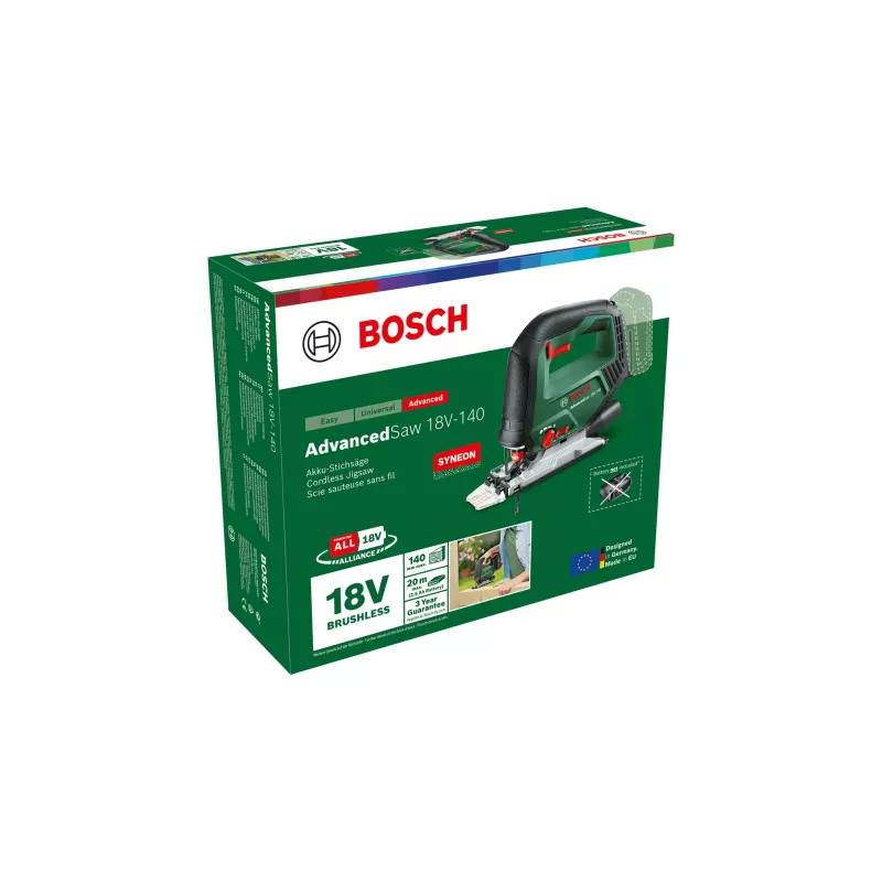 Bosch AdvancedSaw 18V akumulátorová priamočiara píla 3000 spm 1,9 kg