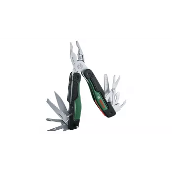 Bosch 1 600 A02 Z98 multitool kliešte vreckový formát 16 nástrojov čierna, zelená