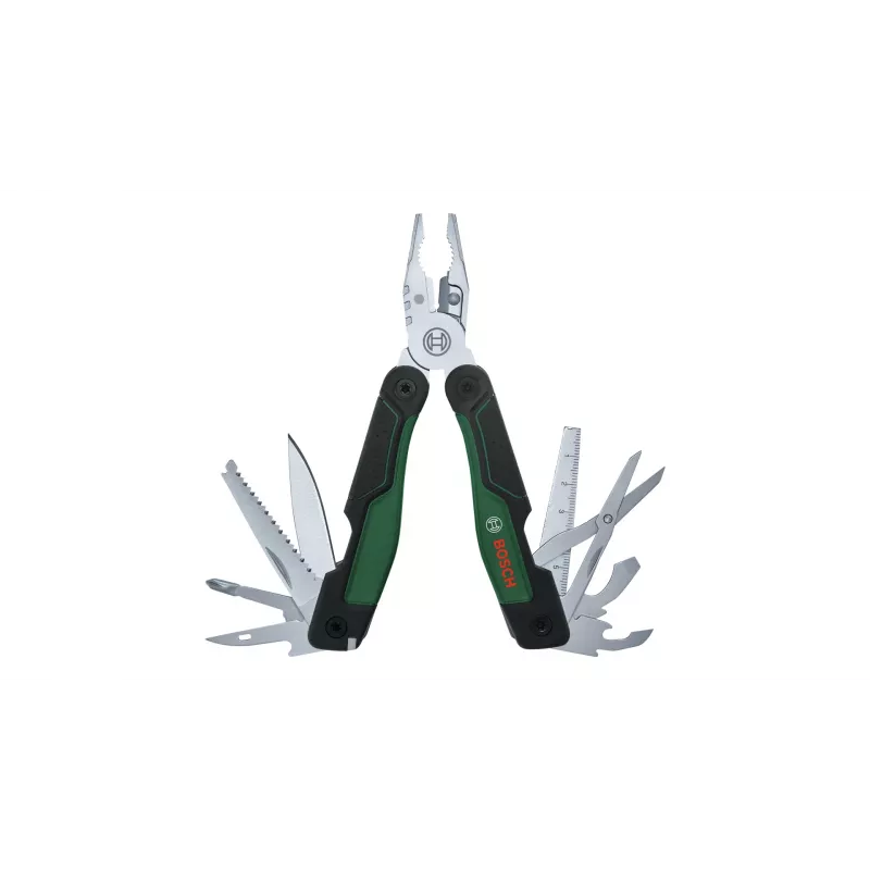 Bosch 1 600 A02 Z98 multitool kliešte vreckový formát 16 nástrojov čierna, zelená