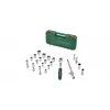 Bosch 1600A02Z9F sada račne a nástrčných kľúčov 1/2 in, 25 ks, zelená