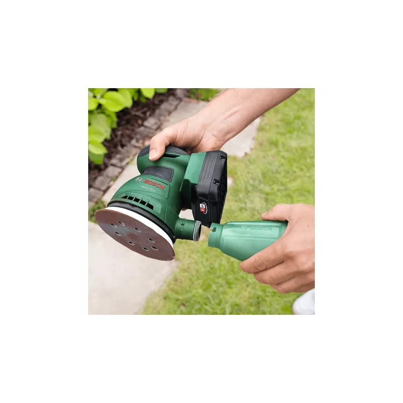 Bosch EasyOrbit 18V-10 excentrická brúska 23000 OPM čierna, zelená