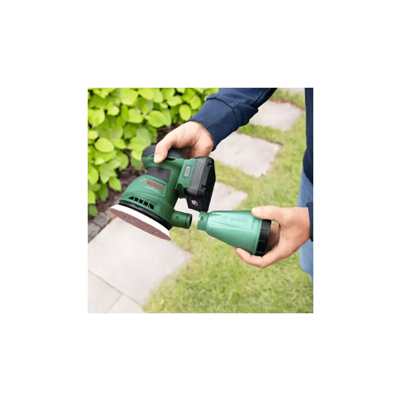 Bosch UniversalOrbit 18V-20 excentrická brúska 23000 OPM čierna, zelená