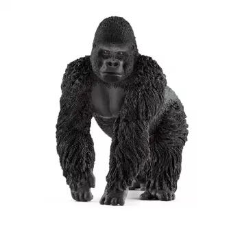 schleich WILD LIFE gorila, samec, 3 roky, džungľa, divé zvieratá/dobrodružná hračka, viacfarebné, plast