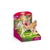 schleich BAYALA víla Feya s jednorožcom pegasom, slnečné elfy, jednorožce a víly, 5 rokov, viacfarebné, plast