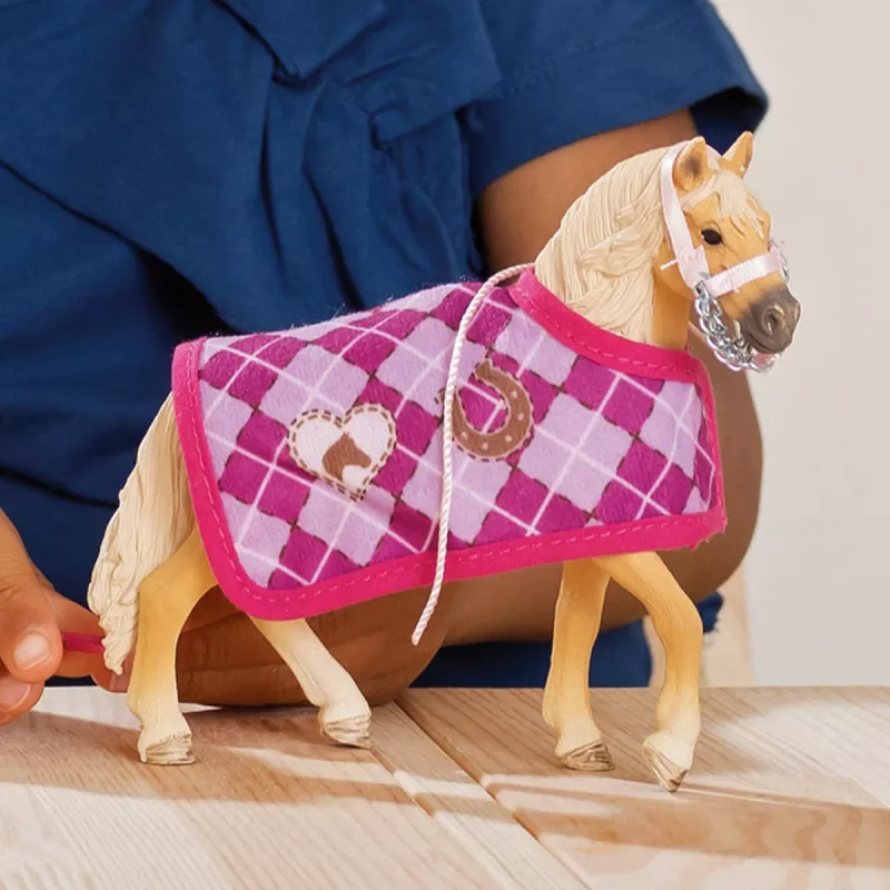 schleich HORSE CLUB Sofijina módna kreácia, kone, 5 rokov, hnedá, ružová