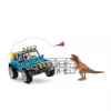 schleich Dinosaurs terénne vozidlo s dinosauřou základňou