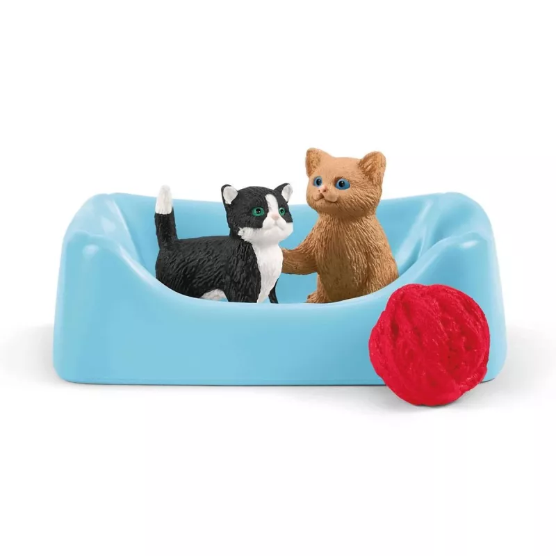 Hracia sada Schleich FARM WORLD zábava s roztomilými mačiatkami