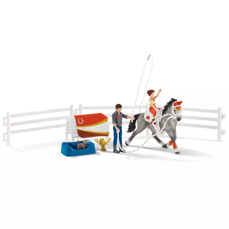 Hracia sada Schleich HORSE CLUB Miina voltižná jazdecká sada