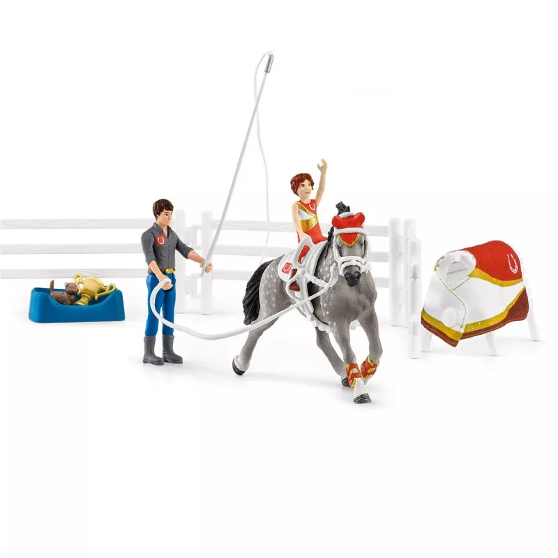 Hracia sada Schleich HORSE CLUB Miina voltižná jazdecká sada