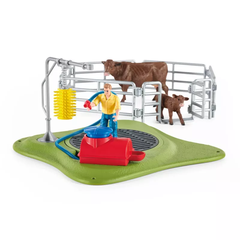 Farma Schleich FARM WORLD Happy Cow Wash