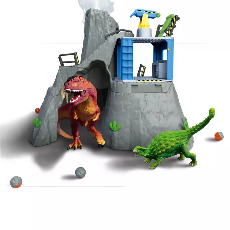 Zviera Schleich Dinosaurs Volcano Expedition Base Camp viacfarebné 42564