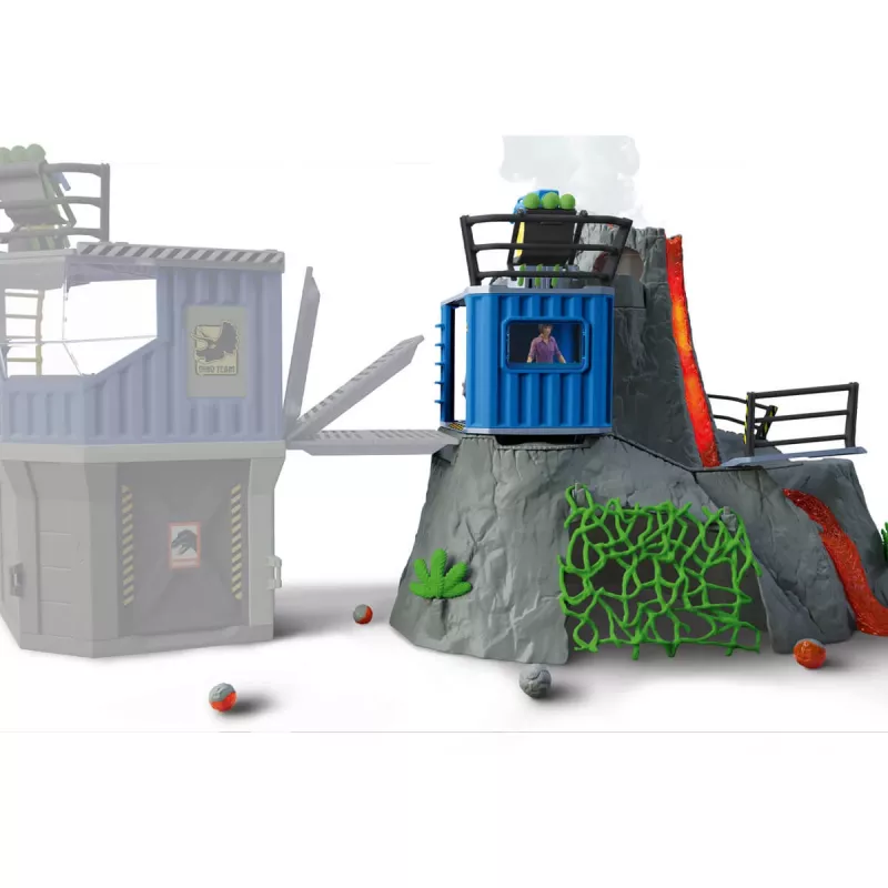 Zviera Schleich Dinosaurs Volcano Expedition Base Camp viacfarebné 42564