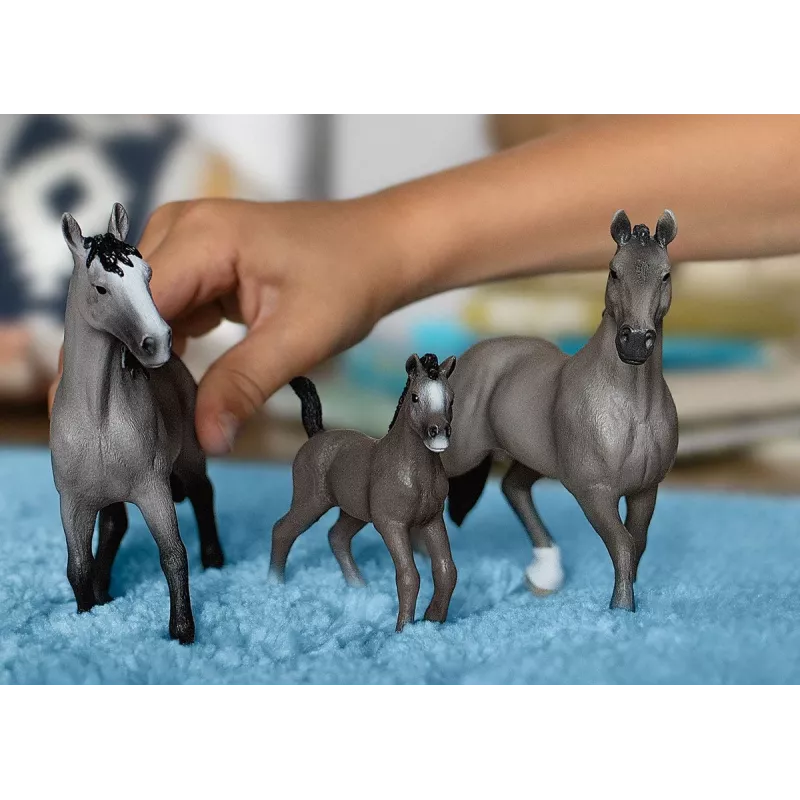 schleich HORSE CLUB Selle Français kobyla čiernosivá 13955S