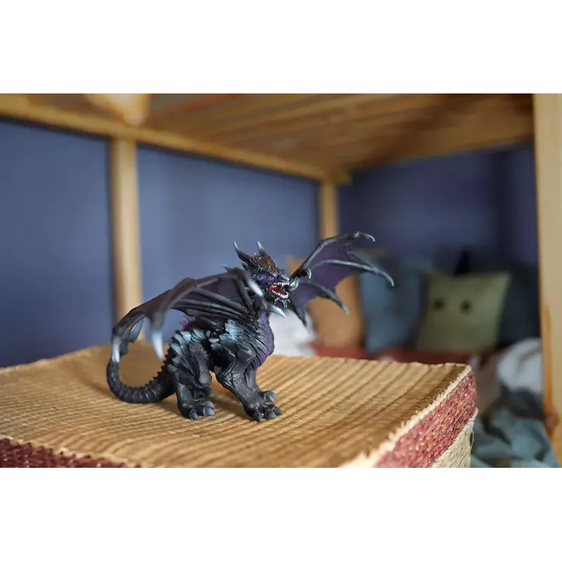 Hračka Schleich ELDRADOR CREATURES tieňový drak čierna fialová 70152