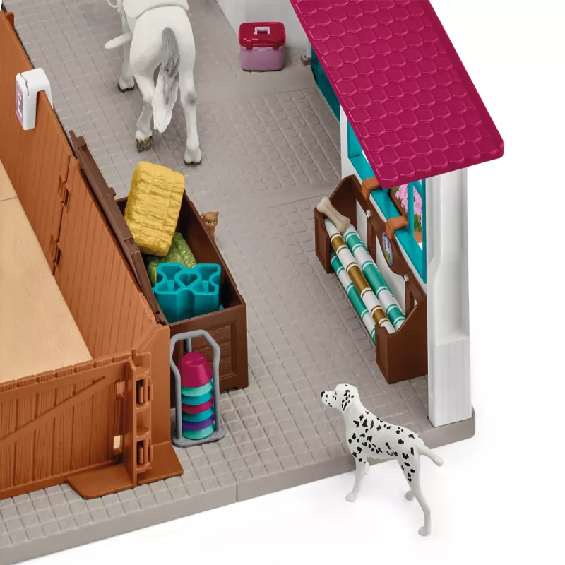 schleich jazdecká hala Peppertree, akčné/dobrodružné, jazdecký turnaj, kone, 5 rok(y), viacfarebné, plast