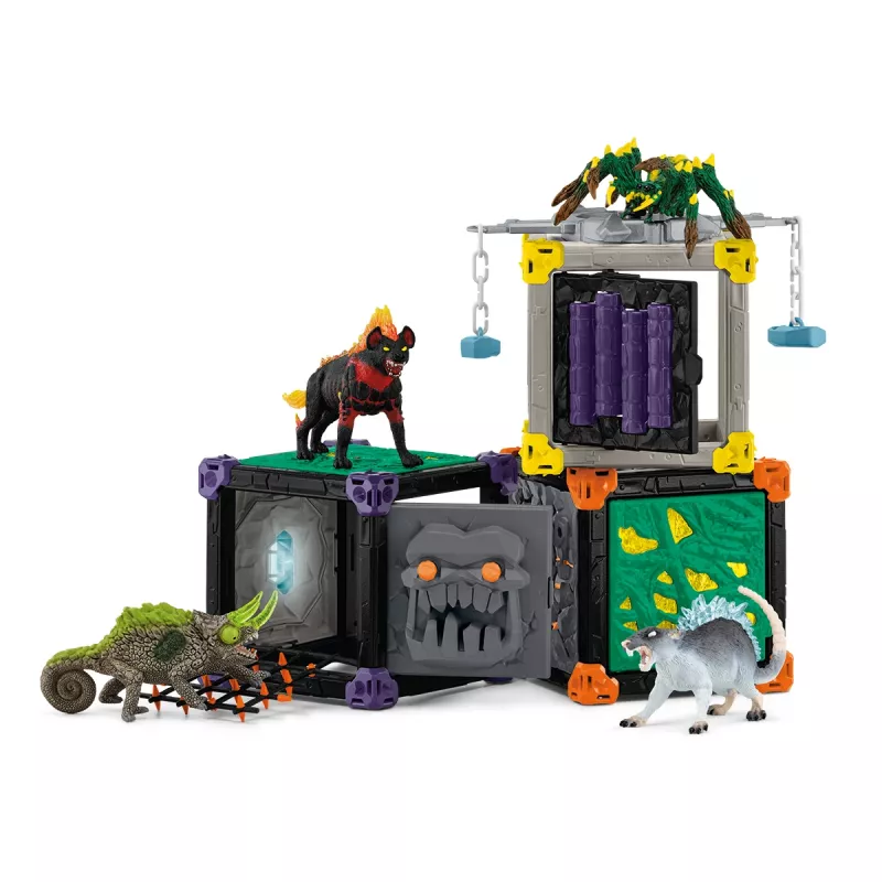 Akčná/dobrodružná hra Schleich BattleCave Arena láva vs. tieň viacfarebné