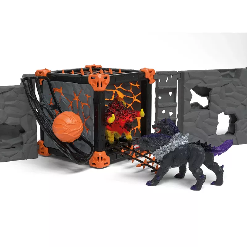 Akčná/dobrodružná hra Schleich BattleCave Arena láva vs. tieň viacfarebné