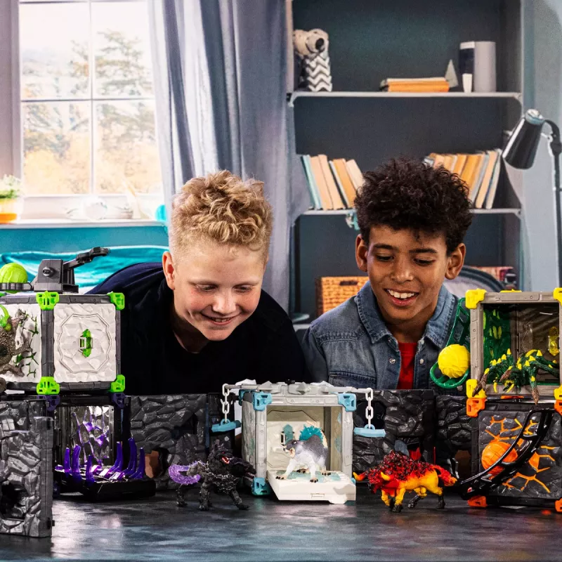 Akčná/dobrodružná hra Schleich BattleCave Arena láva vs. tieň viacfarebné