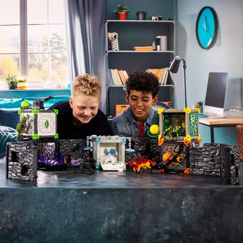 Akčná/dobrodružná hra Schleich BattleCave Arena láva vs. tieň viacfarebné