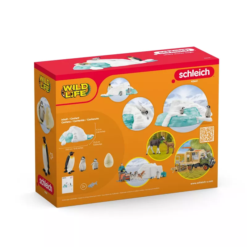 Schleich Penguin Family Fun hracia figúrka viacfarebné 42661