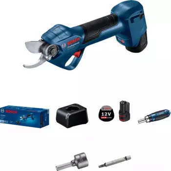 Bosch Pro Pruner Professional akumulátorové nožnice na trávu 2,5 cm 12 V lítium-iónová (Li-Ion) čierna, modrá