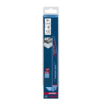 Bosch 2 608 900 382 čepeľ do priamočiarej/šabľovej/recipročnej píly šabľová čepeľ Carbide 10 ks