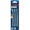Bosch Expert 2608900554 čepeľ do priamočiarej píly uhlíková oceľ (HCS) 3 ks