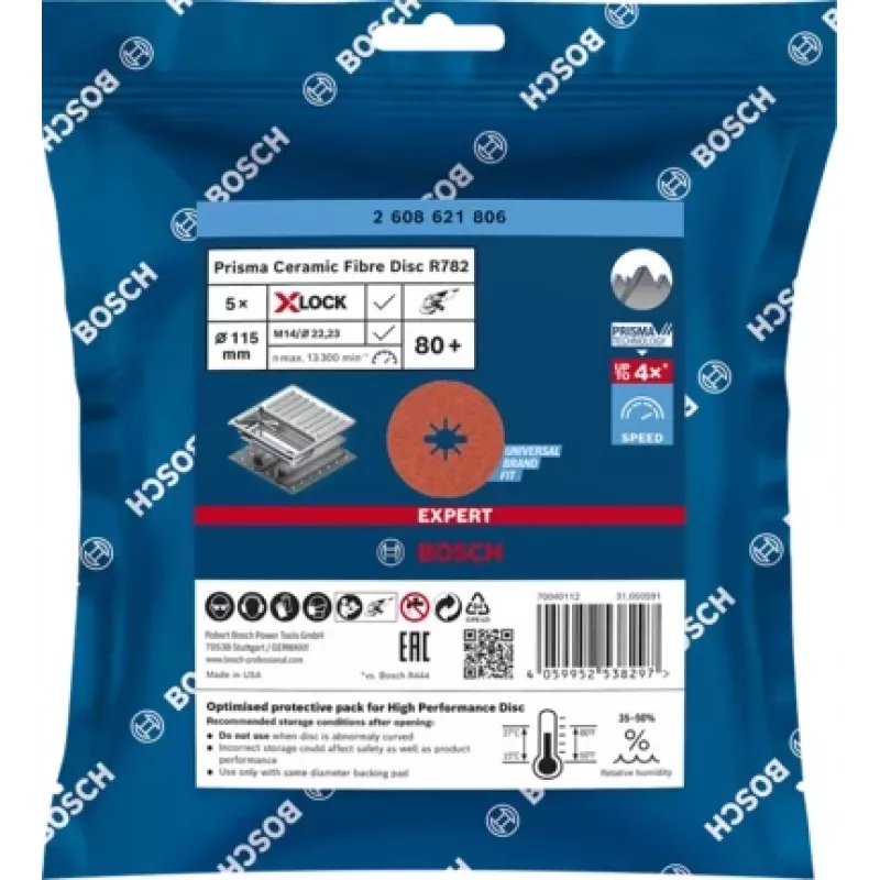 Bosch EXPERT R782 PRISMA brúsny kotúč