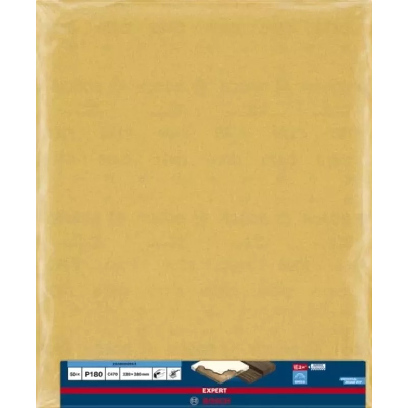 Bosch EXPERT C470 ručný brúsny papier 2 608 900 963, 280 x 230 mm, zrnitosť 180, 50 ks