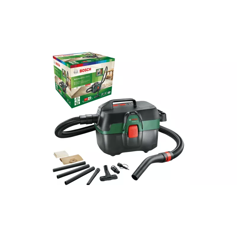Bosch AdvancedVac 18V-8 8 L valcový vysávač suché a mokré vrecko na prach