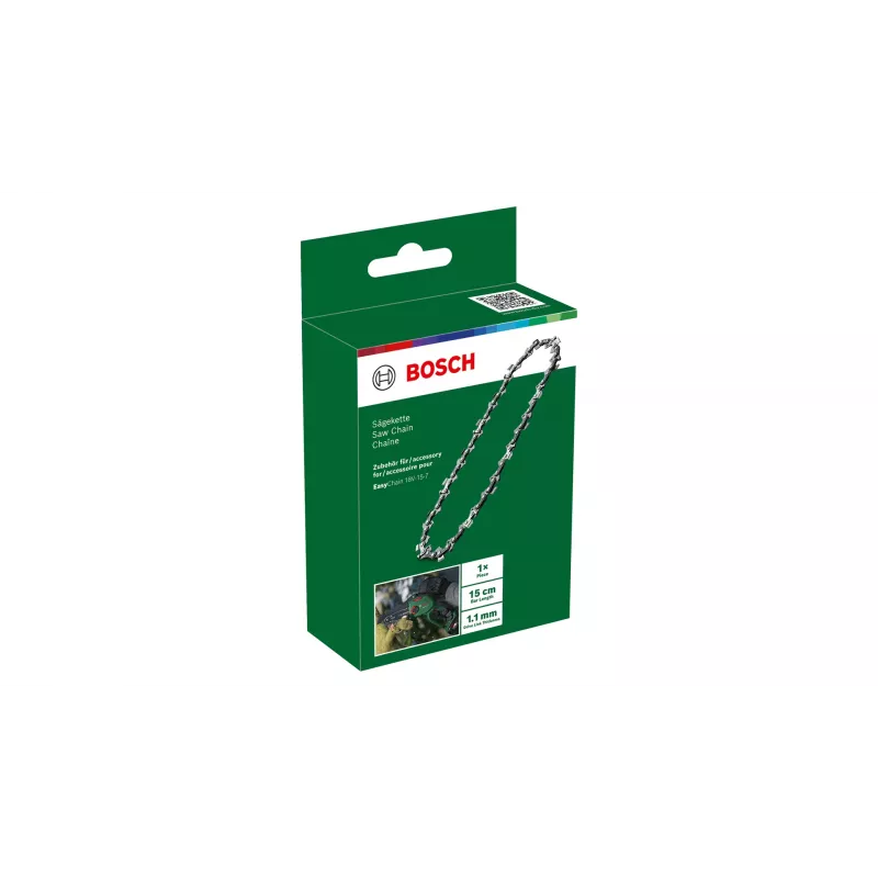 Reťaz píly Bosch F016800624 — 15 cm dĺžka rezu, 1,1 mm hrúbka vodiaceho článku