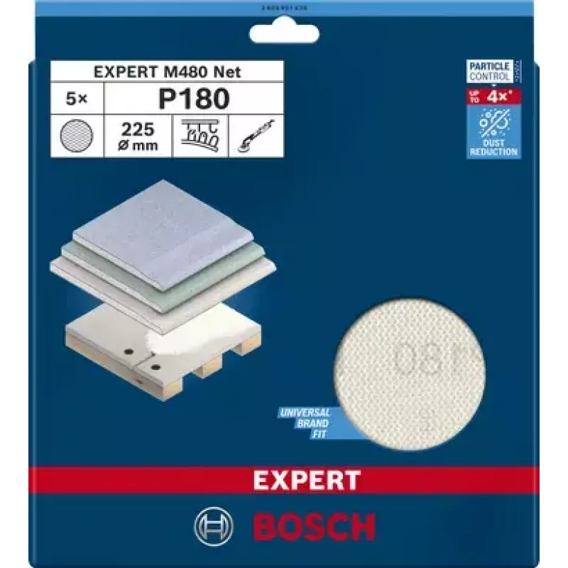 Brúsna sieťka Bosch Expert M480 5 ks 2608901638
