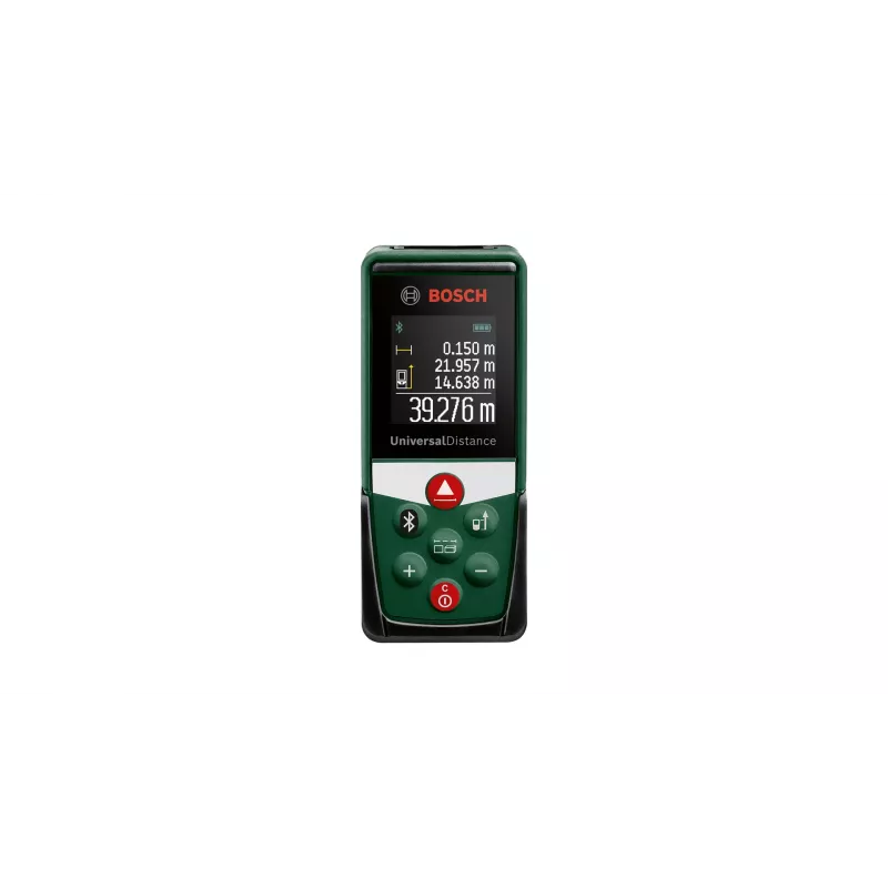 Laserový diaľkomer Bosch UniversalDistance 40C — dosah 40 m, presnosť 1 mm