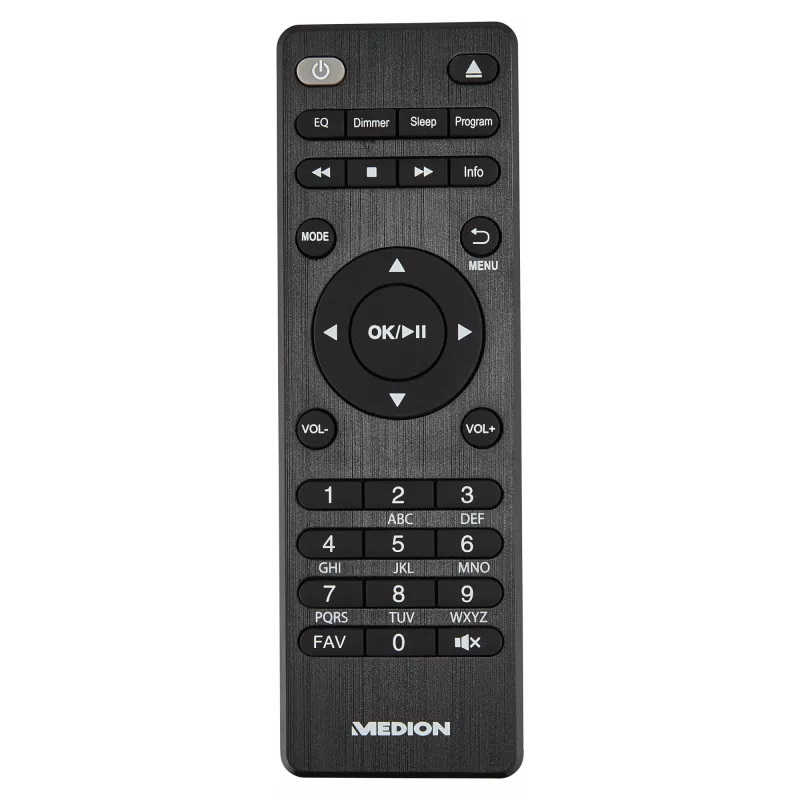 MEDION LIFE P85003 domáci audio mikrosystém 30 W čierna, strieborná