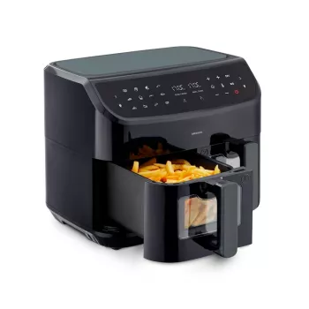 MEDION LIFE P20 Double 8,7 L 2600 W teplovzdušná fritéza čierna