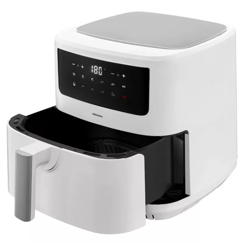 MEDION LIFE P10 XL Single 6,8 L 2150 W teplovzdušná fritéza biela
