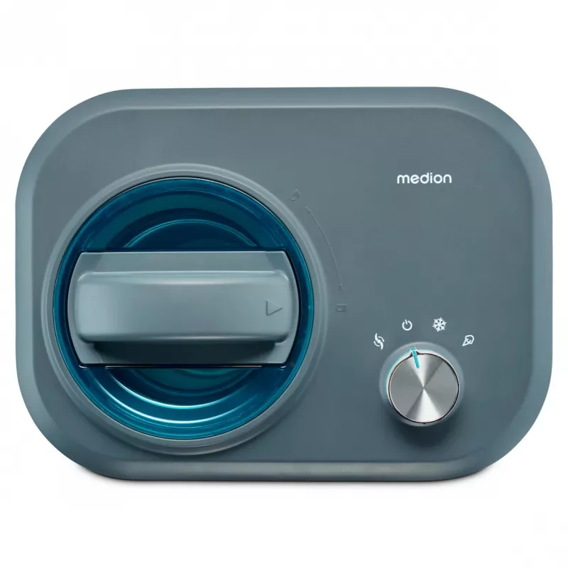 MEDION MD 10169 kompresorový stroj na zmrzlinu 1 L 100 W modrý