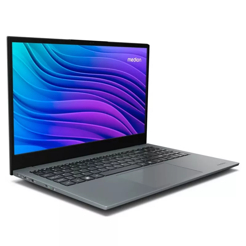MEDION E15443 Intel Core Ultra 5 125H notebook 39,6 cm (15,6 inch) Full HD 16 GB DDR5-SDRAM 512 GB SSD Windows 11 Home sivý