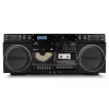 Hudobný systém MEDION LIFE P66538 — 20 W, 2-pásmový reproduktor, DAB+/FM/PLL, Bluetooth, LCD displej, čierny