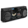 Hudobný systém MEDION LIFE P66538 — 20 W, 2-pásmový reproduktor, DAB+/FM/PLL, Bluetooth, LCD displej, čierny