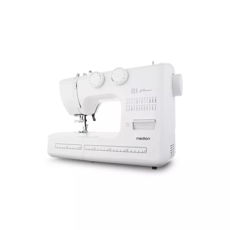 Šijací stroj MEDION LIFE SM60 elektrický 60W 3 cievky biely
