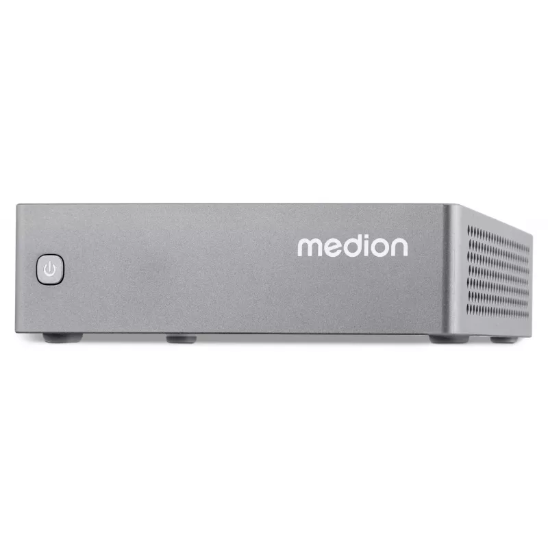 MEDION S06 MD35315 Intel® Core™ i3 i3-1315U 8 GB DDR4-SDRAM 512 GB SSD mini PC strieborný