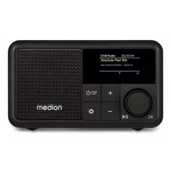 MEDION LIFE S66822 Prenosné digitálne rádio čierna