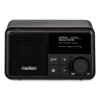 MEDION LIFE S66822 Prenosné digitálne rádio čierna