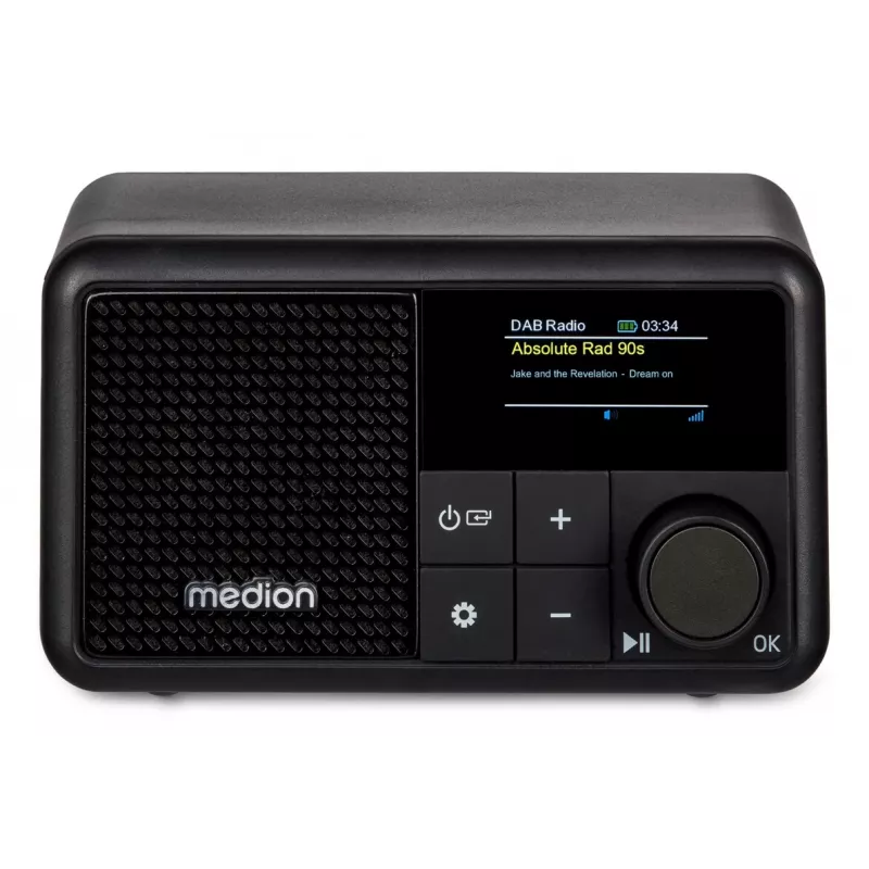 MEDION LIFE S66822 Prenosné digitálne rádio čierna