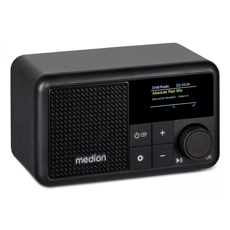 MEDION LIFE S66822 Prenosné digitálne rádio čierna